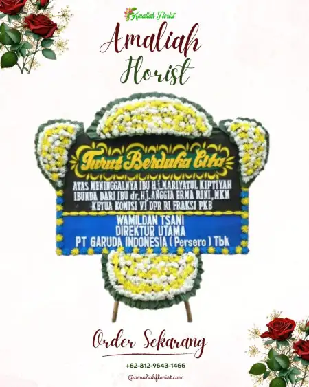 Papan Bunga Duka kalimalang